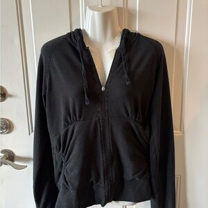 ALO Yoga Black Women's Zip-Up Hoodie